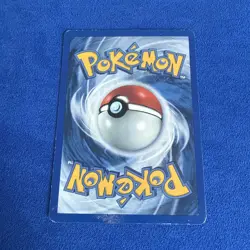 Pokemon Entei Trading Card Holographic Rare 80 HP Basic Pokemon Swirl (Damaged) - Image 2