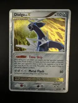 Dialga LV.X 105/106 Pokemon Card Great Encounters Near Mint Minus NM- - Image 1