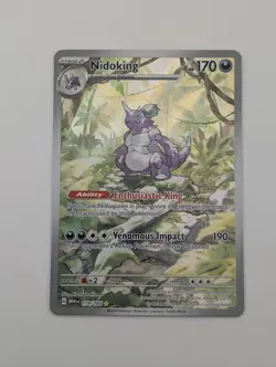 Nidoking 174/165 SV Scarlet & Violet 151 English Pokemon Card-NM - Image 1
