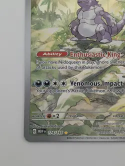 Nidoking 174/165 SV Scarlet & Violet 151 English Pokemon Card-NM - Image 2