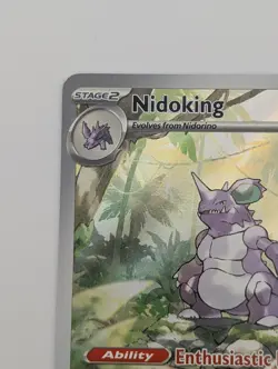 Nidoking 174/165 SV Scarlet & Violet 151 English Pokemon Card-NM - Image 5