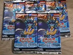 Yu-Gi-Oh Cards - Legendary Duelists: Duels From The Deep - 5 Booster Packs Lot - Image 1