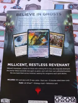 Magic: The Gathering Crimson Vow Spirit Squadron Commander Deck Card 630509995318 - Image 4