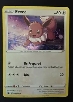 Pokemon TCG Eevee SWSH127 Promo Cards | Butt/Fart Swirl - Image 1