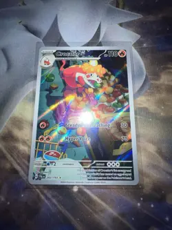 Pokemon TCG Crocalor 202/193 Paldea Evolved Holo Illustration Card English - Image 1