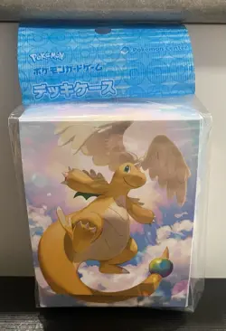 Mega Dragonite| Japanese pokemon center EXCLUSIVE deck box with 2 cards dividers - Image 1