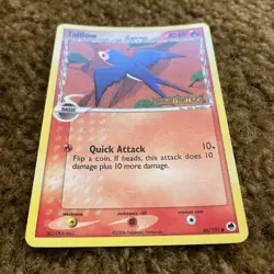Taillow (Delta Species) 66/101 Dragon Frontiers Reverse Holo Pokemon Card - Image 3