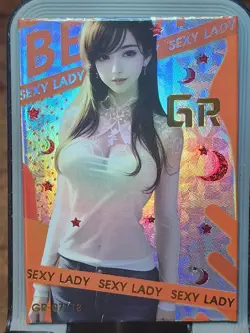 Goddess Story Urban Beauty Anime Waifu TCG Card Holo Spicy Thick AI GR GR-07/18 - Image 1