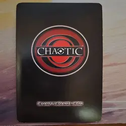 Chaotic TCG Gronmor Super Rare Creature Card 5/222 MAX E Foil - Image 2