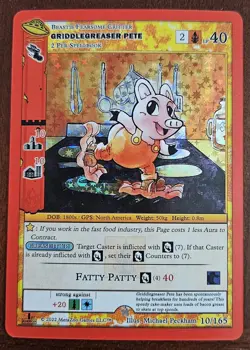 Griddlegreaser Pete 10/165 MetaZoo UFO 1st Edition Full Holo Foil Card - Image 1