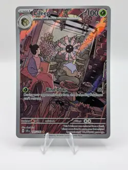 Pokemon Card Lileep 145/142 Illustration Rare Stellar Crown Near Mint - Image 1