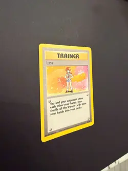 Pokemon TCG Trainer Card Lass Base 75/102 Regular Near Mint! - Image 2