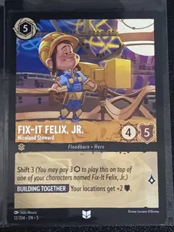 Disney Lorcana Wreck-It Ralph Theme 6 Card Lot Wreck-It Ralph/Fix-It Felix, Jr. - Image 5