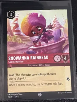 Disney Lorcana Wreck-It Ralph Theme 7 Card Lot Vanellope/Snowanna/Rancis/Taffyta - Image 5
