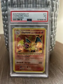 Pokemon TCG XY Evolutions Charizard 11/108 Holo Rare Card PSA Bulk - Image 2