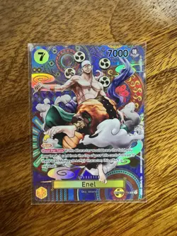 One Piece TCG Enel Card OP05-100 SP NM - Image 3