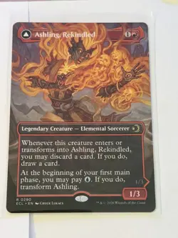 Ashling, Rekindled // Ashling, Rimebound Borderless Lorwyn Eclipsed 290 - Image 1