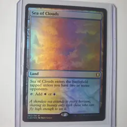 MTG Sea of Clouds Extended Art Foil Battle for Baldur's Gate CLB #360 - Image 1