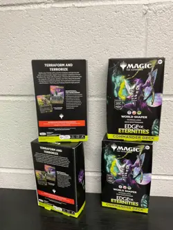 New & Sealed! Magic The Gathering Edge of Eternities Commander Deck World Shaper - Image 2