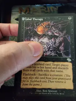 Judgment MTG 1 Cabal Therapy Magic - Image 2