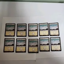 Magic the Gathering: 10X Snow-Covered Plains Coldsnap Lot near mint must LOOK - Image 1