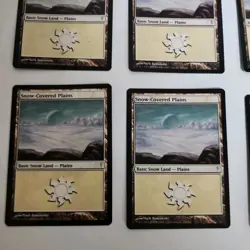 Magic the Gathering: 10X Snow-Covered Plains Coldsnap Lot near mint must LOOK - Image 5