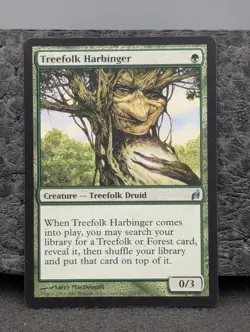 LP - Treefolk Harbinger - Lorwyn - Magic The Gathering Lightly Played Eng MTG - Image 1