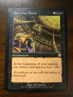 MTG Apocalypse Phyrexian Arena Lightly Played Condition - Image 1