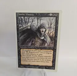 1x Zombie Master MP, English 3rd Edition Revised MTG Magic - Image 1