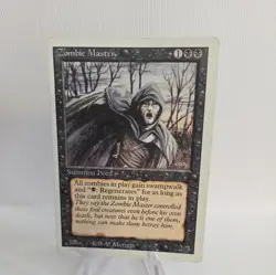 1x Zombie Master MP, English 3rd Edition Revised MTG Magic - Image 2