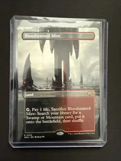 Bloodstained Mire (Borderless) Modern Horizons 3 Regular - Image 1