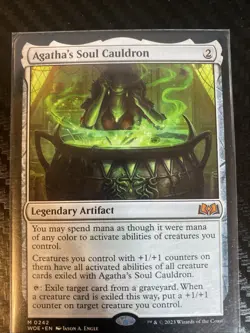Agatha's Soul Cauldron Wilds of Eldraine Regular - Image 1