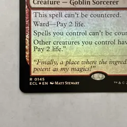 MTG Hexing Squelcher Lorwyn Eclipsed FOIL 145 - Image 3