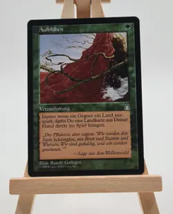 Aufbluhen Felsenburg Magic Karte MTG deutsch (Burgeoning ) - Image 1