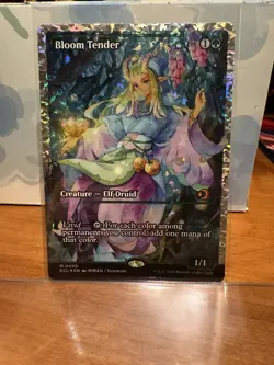 Bloom Tender (0400) (Showcase) (Fracture Foil) Lorwyn Eclipsed Foil - Image 1