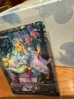 Bloom Tender (0400) (Showcase) (Fracture Foil) Lorwyn Eclipsed Foil - Image 3