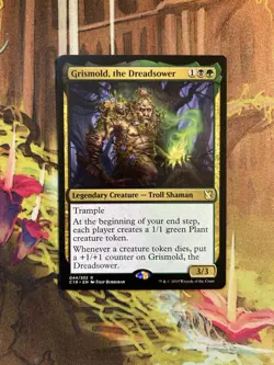 MTG Grismold, the Dreadsower Commander 2019 Regular NM - Image 1