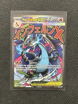 Mega Charizard X ex 023 - Pokemon Mega Evolutions Promos - NM - Image 1