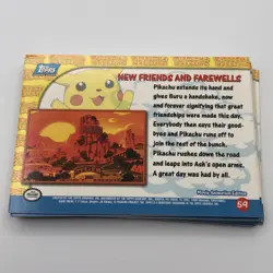 Pokemon Topps Pikachu's Vacation Trading Card Complete Set 18 42-59 LP - Image 2