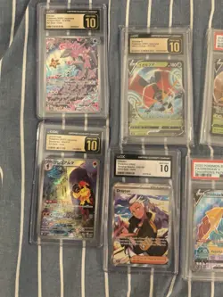 Pokemon TCG CGC Pristine 10 + PSA 10 GRADED LOT nine slabs (english + JPN) - Image 2