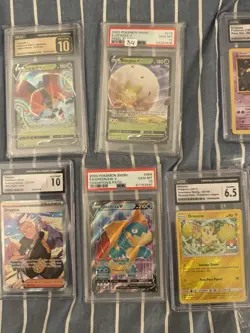 Pokemon TCG CGC Pristine 10 + PSA 10 GRADED LOT nine slabs (english + JPN) - Image 5