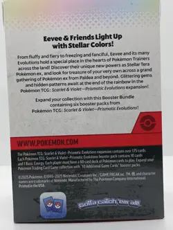 Pokemon TCG Scarlet & Violet Prismatic Evolutions Booster Bundle Factory Sealed - Image 2