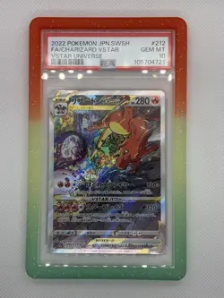 2022 POKEMON JPN SWORD & SHIELD VSTAR UNIVERSE FULL ART/CHARIZARD VSTAR PSA 10 - Image 1
