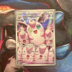 Wigglytuff - Pokemon Phantasmal Flames - Illustration Rare HoloFoil #105/094 - Image 1