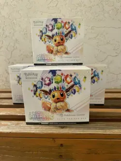 Pokemon Center Scarlet & Violet Prismatic Evolutions Elite Trainer Box ETB - Image 2