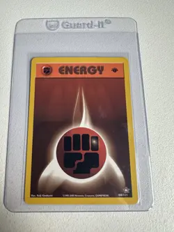 Fighting Energy 106/111 1st Edition Neo Genesis WOTC Vintage Pokemon - Image 1