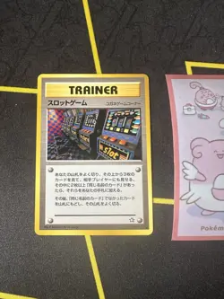 Pokemon Trainer Slot Machine Arcade Game Japanese Banned Promo Genesis 010💎NM💎 - Image 1