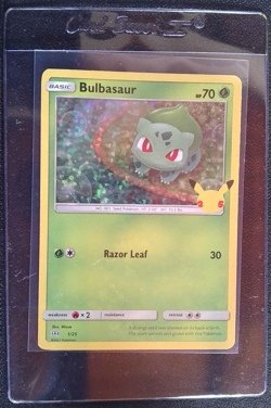 💥 Bulbasaur - 2021 McDonald's 25th Anniversary Promos Holo - Pokemon # 1/25 - Image 1