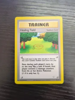 Pokemon TCG Neo Revelation #61/64 Healing Field LP - Image 1