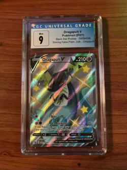 CGC 9 Pokemon Dragapult V SWSH096 Shining Fates Premium Collection - Image 1